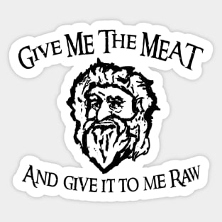 Give me the Meat Sticker